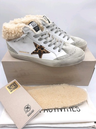 Golden goose mid star sneakers - star,