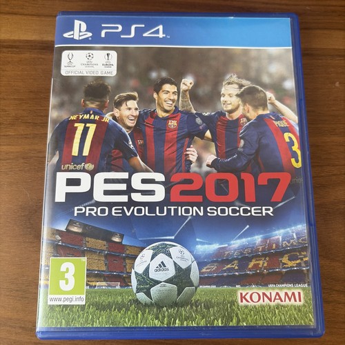 Pes 2017 pro evolution - (ps4),