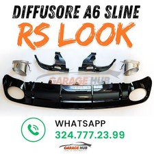 Diffusore terminali rs6 look - +,