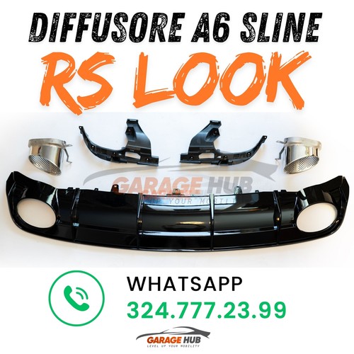 Diffusore terminali rs6 look - diffusore, rs6-look