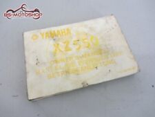 Yamaha XZ 550 11U Manuale Del