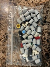 Kit manopole 2 CANALI COMPLETI Allen & Heath GL ML WZ Mix Wizard pulsanti tutti i colori