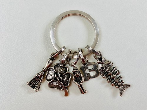 Portachiavi vintage argento - vintage,