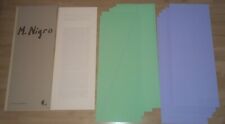 Mario Nigro  Cartella 10 Serigrafie Firmate (Anche Accardi Ciussi Carmi )
