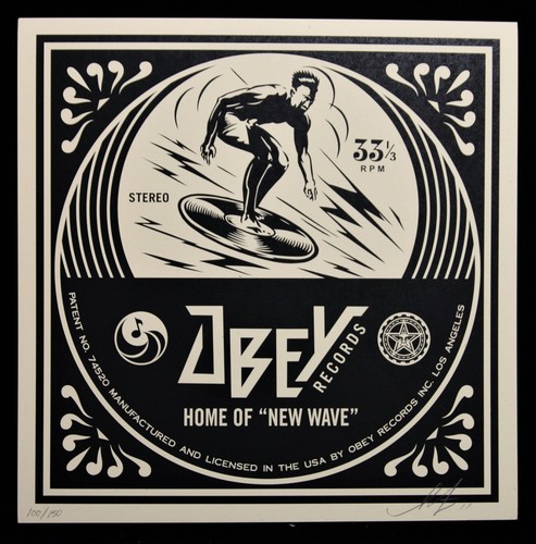 Shepard fairey dance floor - fairey,