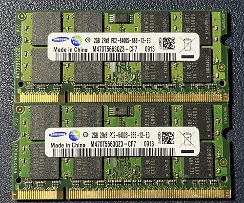 Ram notebook 2x2gb ddr2 - notebook,