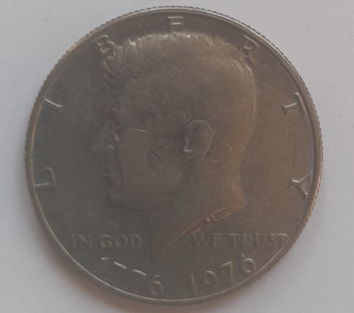 Moneta mezzo dollaro 1776 1976 - moneta,