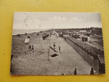 (FG.E34) MARINA DI RAVENNA - CABINA, spiaggia aniamata (vg 1957, ed. Migliardi)