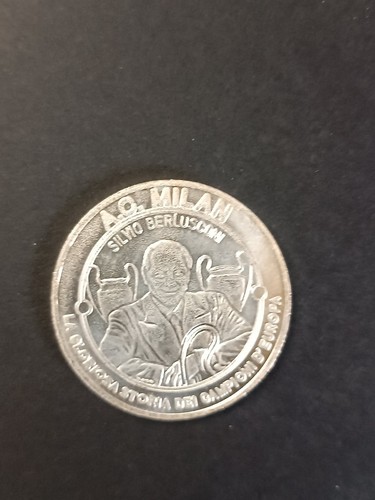 Moneta commemorativa milan - ac,