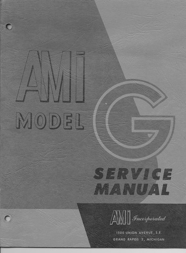 Ami model jukebox manuale - g,