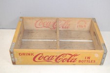 Coca Cola Scatola di Legno