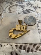 Vintage Gold Plated Nike