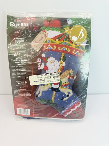 Bucilla kit calza feltro - bucilla,