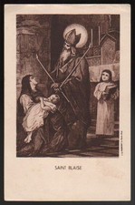 santino-holy card"S.BIAGIO