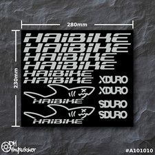 Haibike Sticker Grigio | Set