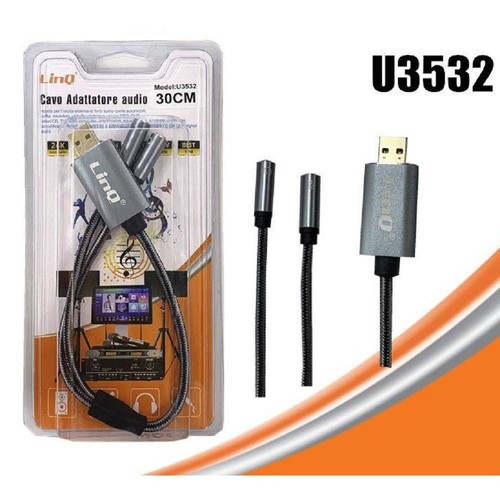 Adattatore audio usb maschio - audio,