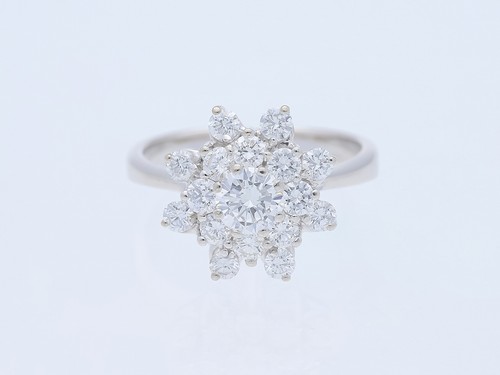 Anello carati solitario - 0,50,