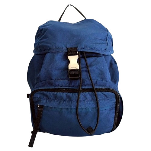 Zaino prada nylon v135 blu - nylon,