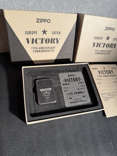 Zippo 75th anniversary solid - anniversary,
