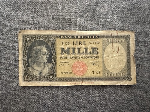 000 lire ornata - lire, perle