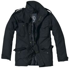 BRANDIT Giubbotto Giacca Parka uomo invernale militare M-65 CLASSIC Black Over