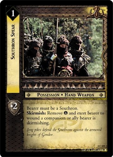 Southron spear the two - spear,