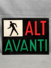 Pannello Insegna in plexiglas