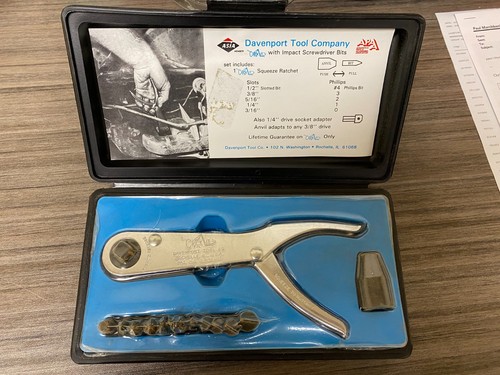 Vintage davenport tool - vintage,