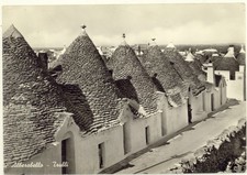 ALBEROBELLO -BARI -TRULLI  CARTOLINA