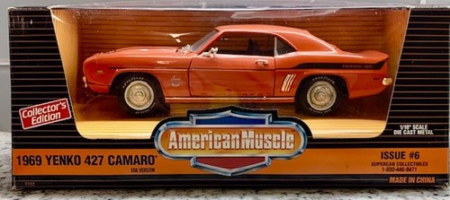 Camaro yenko 427 scala 18 - yenko,