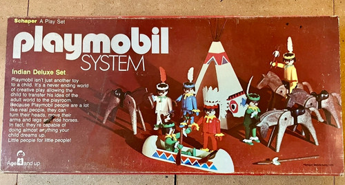 Playmobil system indian - playmobil, deluxe