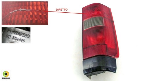 Fanale posteriore destro - posteriore,