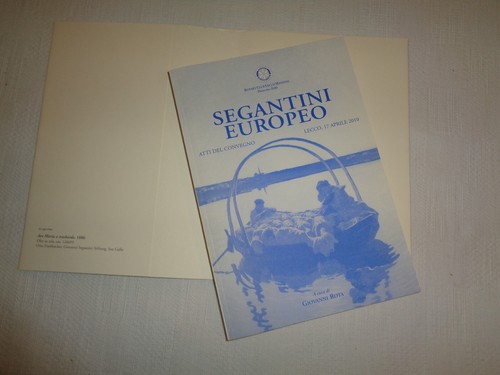 Segantini europeo atti del - segantini,