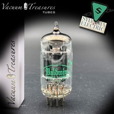 12AX7 ECC83 NOS Baldwin by Sylvania Long Plates ?AMPLITREX Tested Made in USA