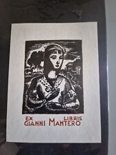 BALDINELLI ARMANDO. Ex libris Gianni Mantero. X1. 113 x 78