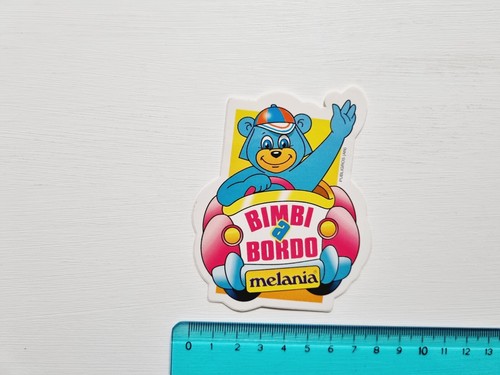 Adesivo bimbi bordo melania - adesivo, a