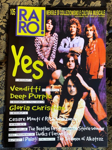 Raro 105 magazine about - 105,