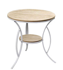 TAVOLO TAVOLINO METALLO LEGNO