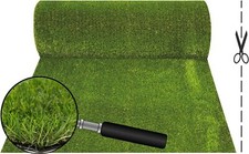 Prato Sintetico H 50mm Finta Erba Tappeto Manto Giardino 4 Sfumature su Misura