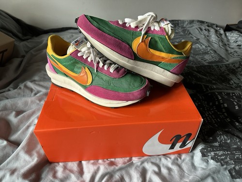 Nike sacai ldwaffle - -, verde