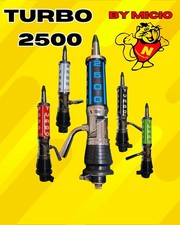 ANTENNA TURBO 2500  BY MICIO COMPRENSIVA DI PL 259R-CHIAVINO E GRANI VARI COLORI