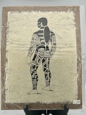 Panno Tapa Ahutai Tahiti Nuovo