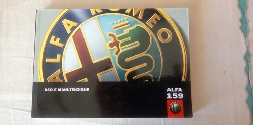 Alfa romeo 159 libretto - romeo,