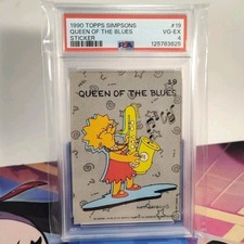 1990 Topps Simpsons Queen of