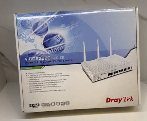 Draytek vigor2820n adsl2 - draytek, adsl2+
