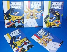 3 Dvd JEEG ROBOT D'ACCIAIO N