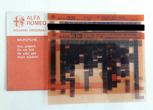 Alfa romeo microfiche - alfa,