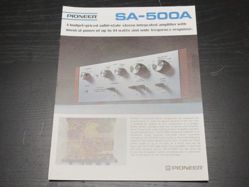 Pioneer 500a original - sa-500a,