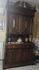 Mobile credenza per soggiorno, sala da pranzo in stile vintage