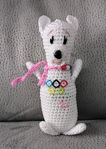 Mascotte olimpiadi amigurumi - olimpiadi,